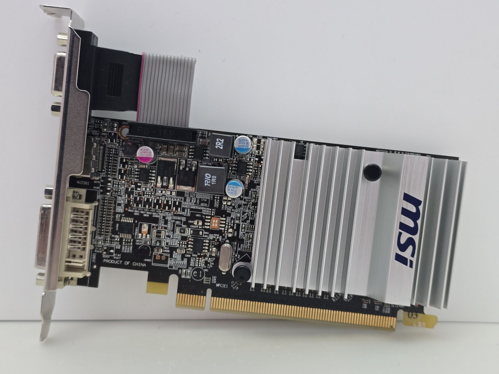 Відеокарта MSI Radeon HD 5450 1GB   (GDDR3,64 Bit,PCI-Ex,Б/у) - фото фото фото 0