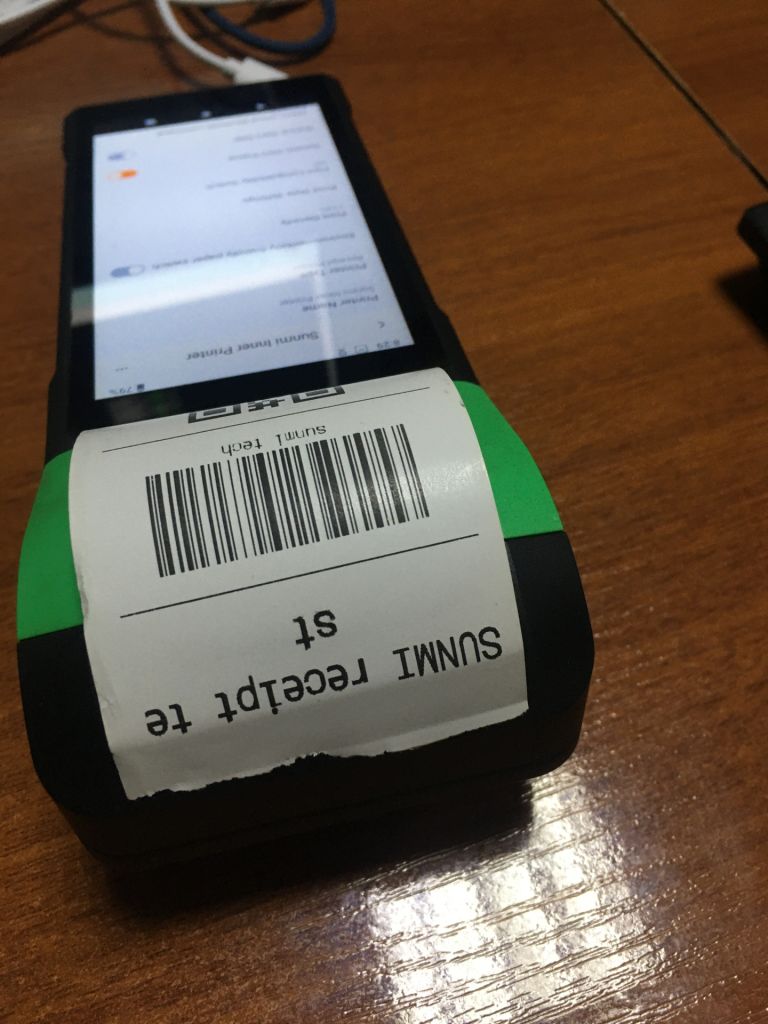 30.08  Pos термінал sunmi v2s nfc сканер принтер ДОДАТКОВЕ ФОТО - фото фото фото 2