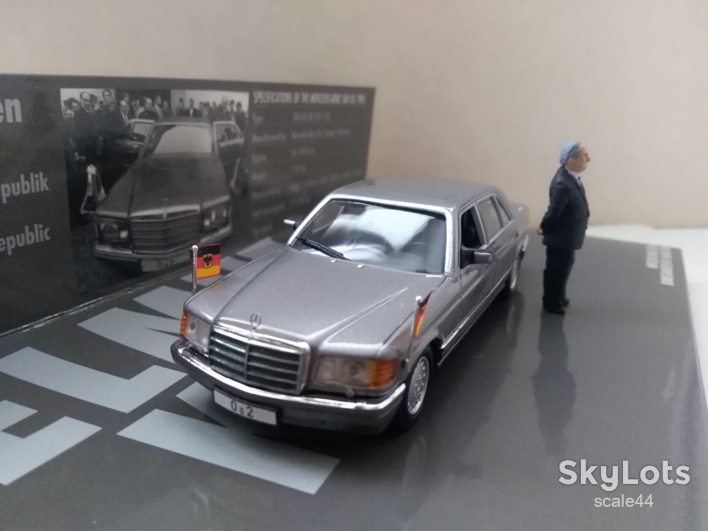Mercedes-Benz 500SEL Helmut Kohl 1985.Minichamps.1/43 - фото фото фото 2