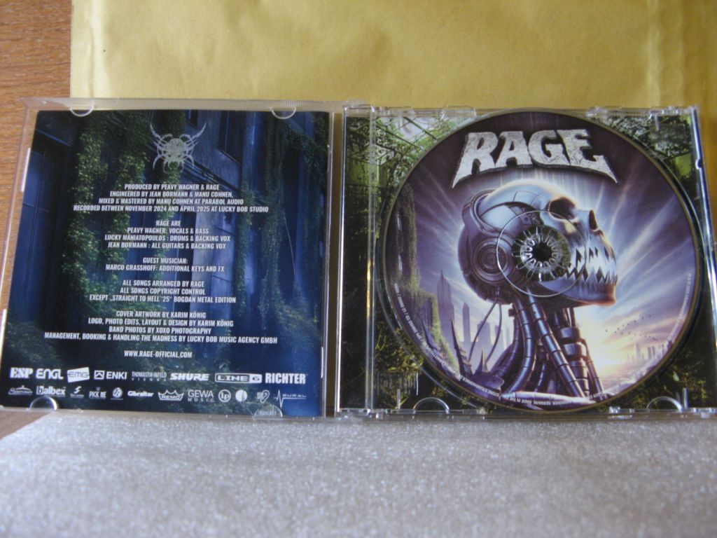 CD Rage "A New World Rising". В КОЛЕКЦІЮ !!! - фото фото фото 2