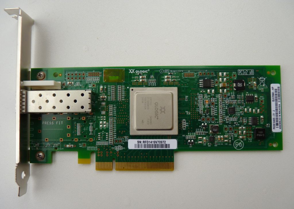 Qlogic QLE2560-HP 8 Gb Fibre Channel HBA - фото фото фото 1