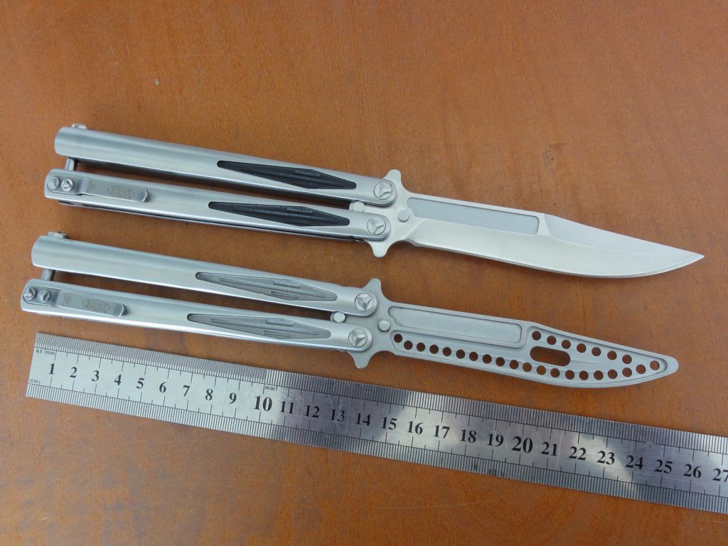 Microtech Tachyon III – Тренер, BALISONG BUTTERFLY   (REPLICA), 440C, в наличии - фото фото фото 14
