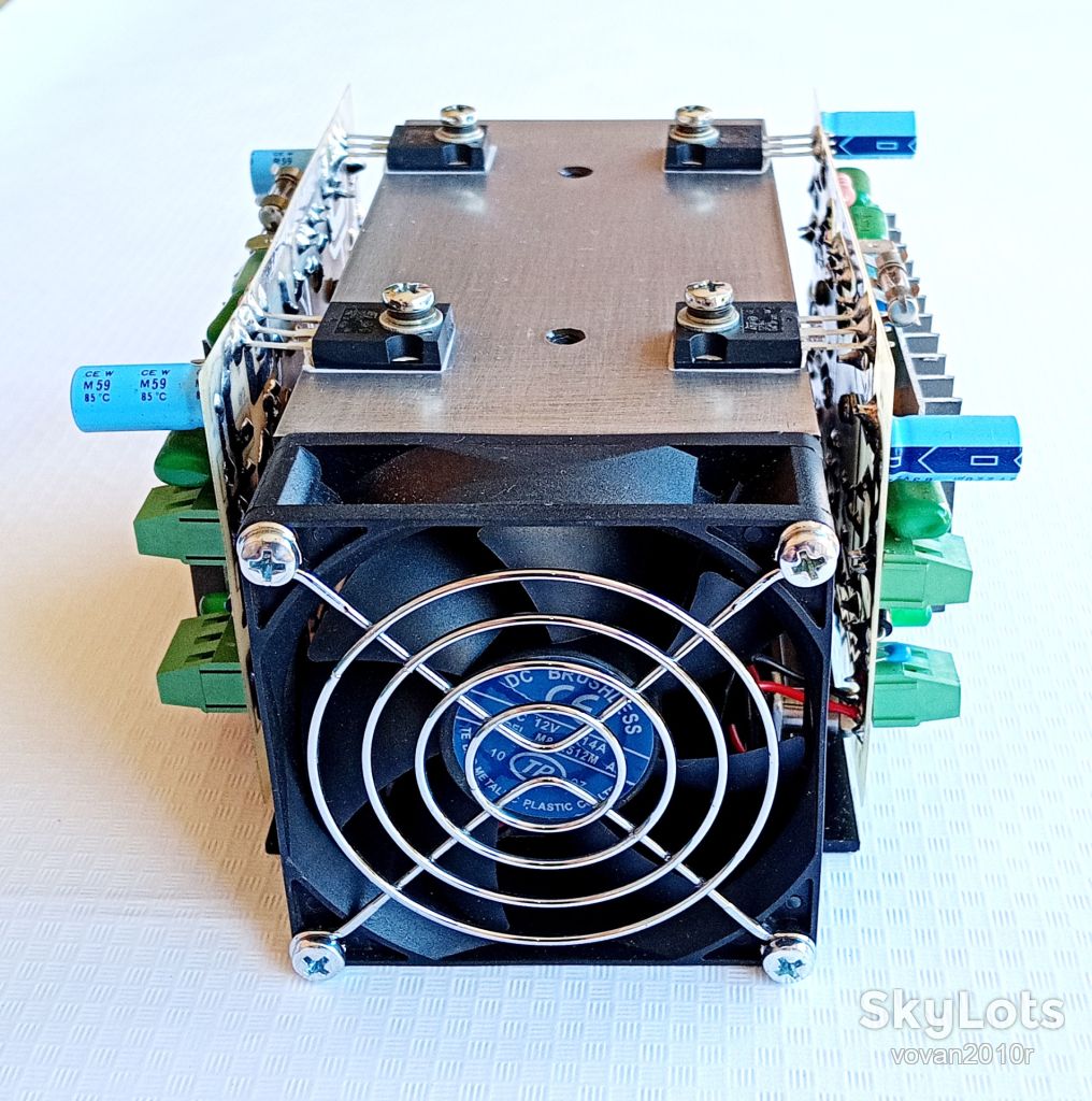 Усилитель    (блок УНЧ)  AMPLIFIER DOROF v2026.1    (2x120Вт) - фото фото фото 3