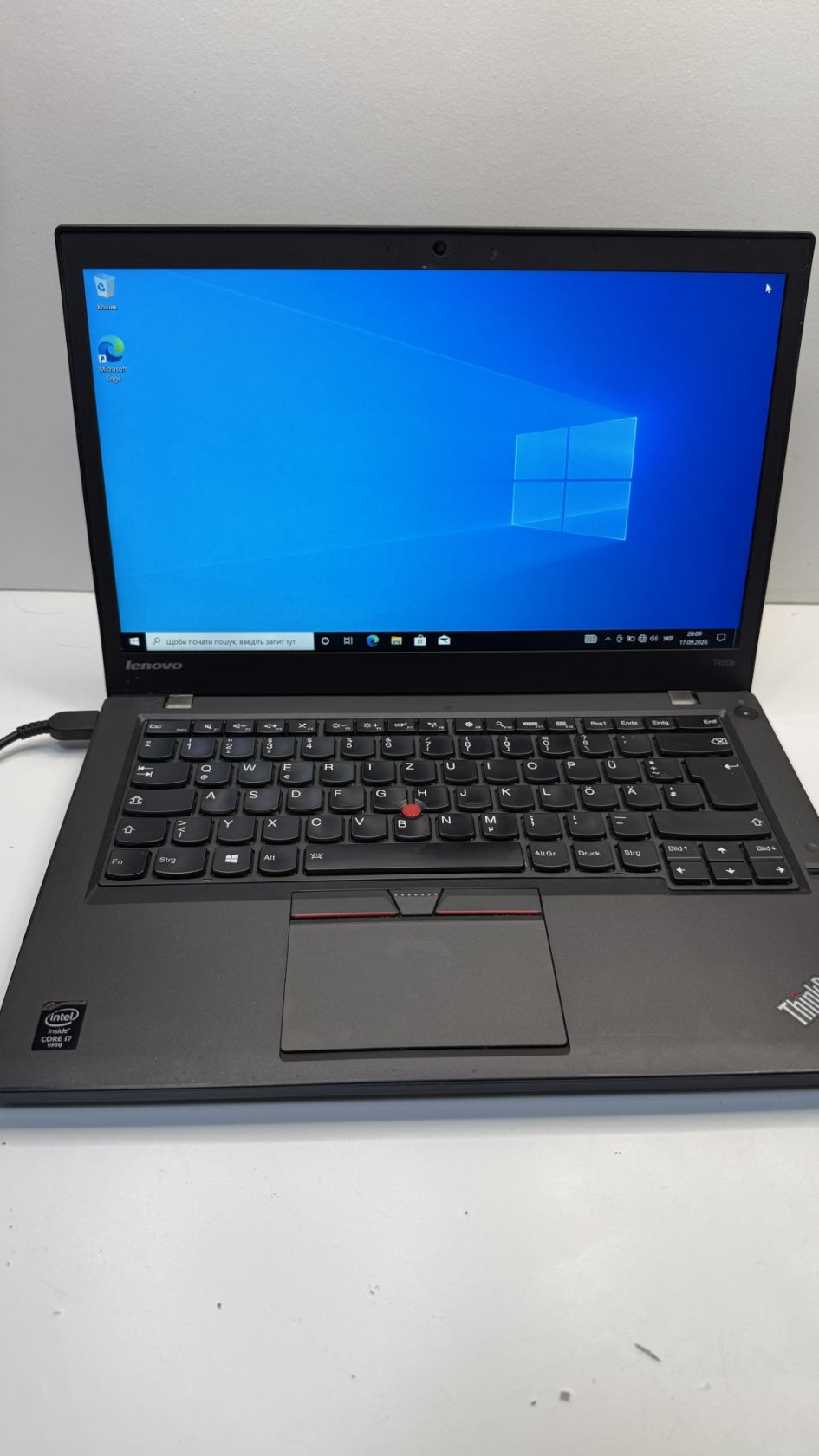 Ноутбук Lenovo T460s Intel Core i5-5600U SSD-64GB DDR3-8GB  ID-00428 - фото фото фото 0