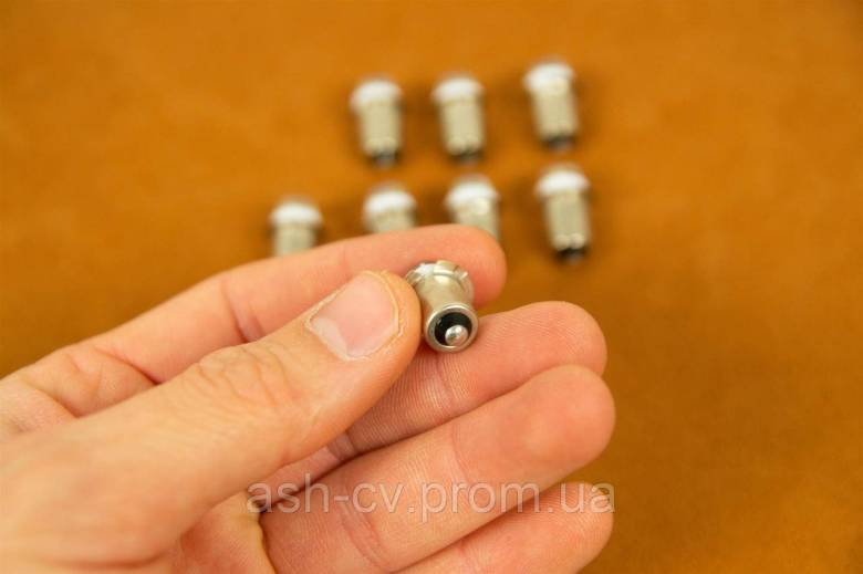 Лампочка, для ліхтарика, 4.5V, 0.5W, LED, P13.5, P13.5S, PR2 - фото фото фото 1