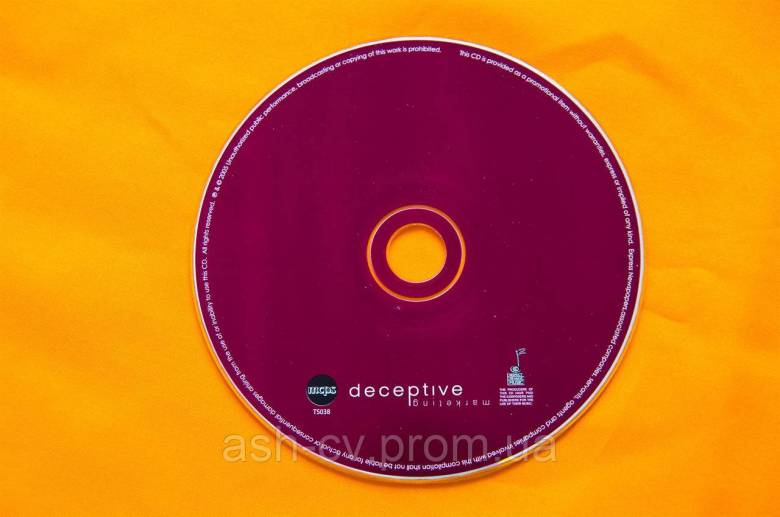 Музичний диск CD. DECEPTIVE - фото фото фото 0
