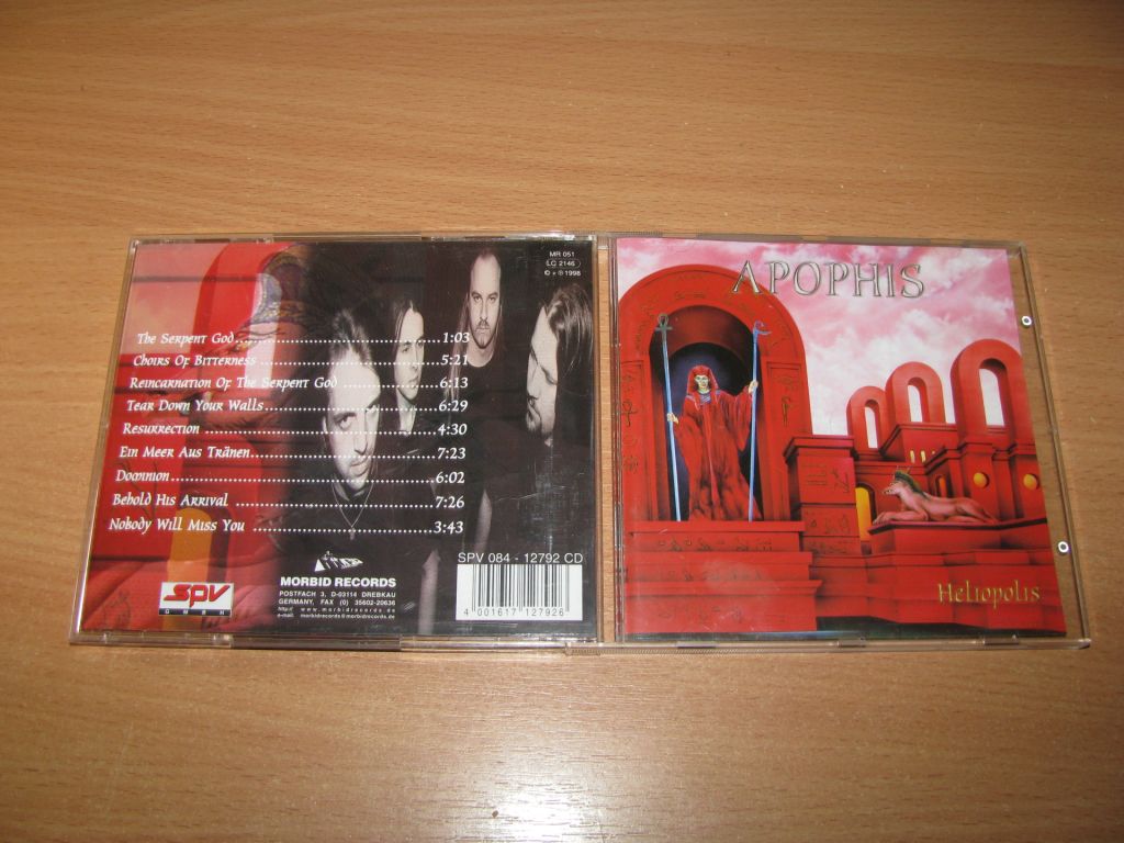APOPHIS - Heliopolis  (1998 Morbid 1st press) - фото фото фото 0