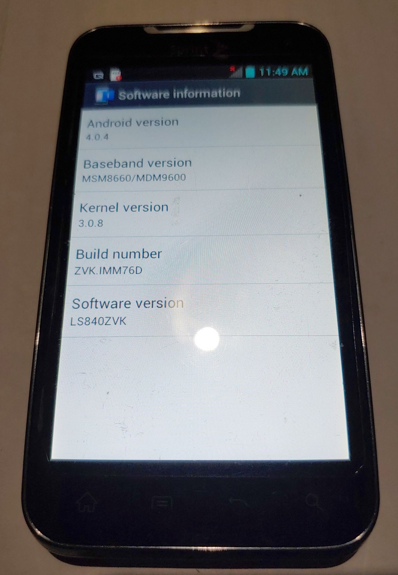 Мобильный Телефон LG Viper 4G LTE LS840 Андроид 4,0,4 - фото фото фото 2