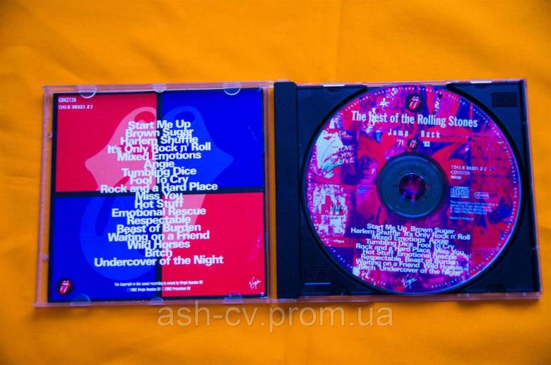Музичний диск CD. Jump Back The best of THE ROLLING STONES 1993 - фото фото фото 5