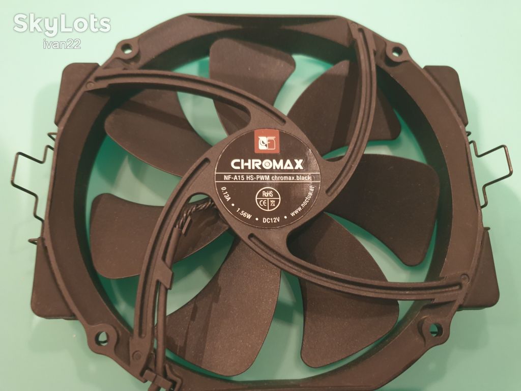 Кулер Noctua NH-D15 chromax.black два вентилятора 140 мм - фото фото фото 7