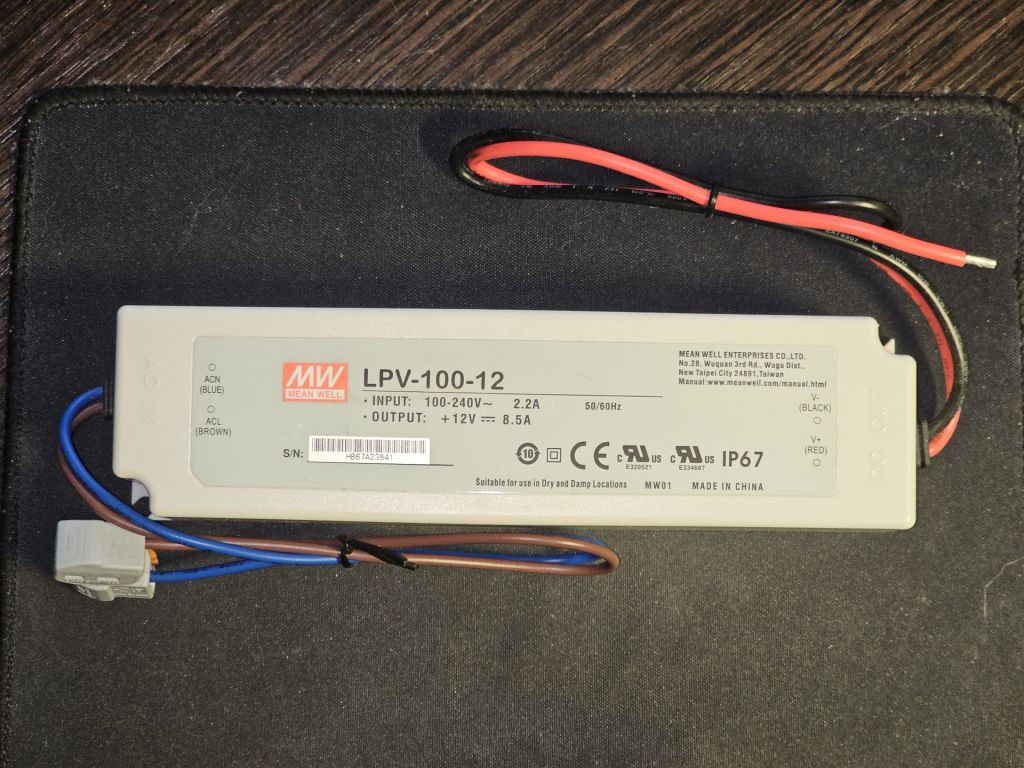 Блок питания LPV-100-12 Mean Well      (Драйвер для светодиодов LED) - фото фото фото 0