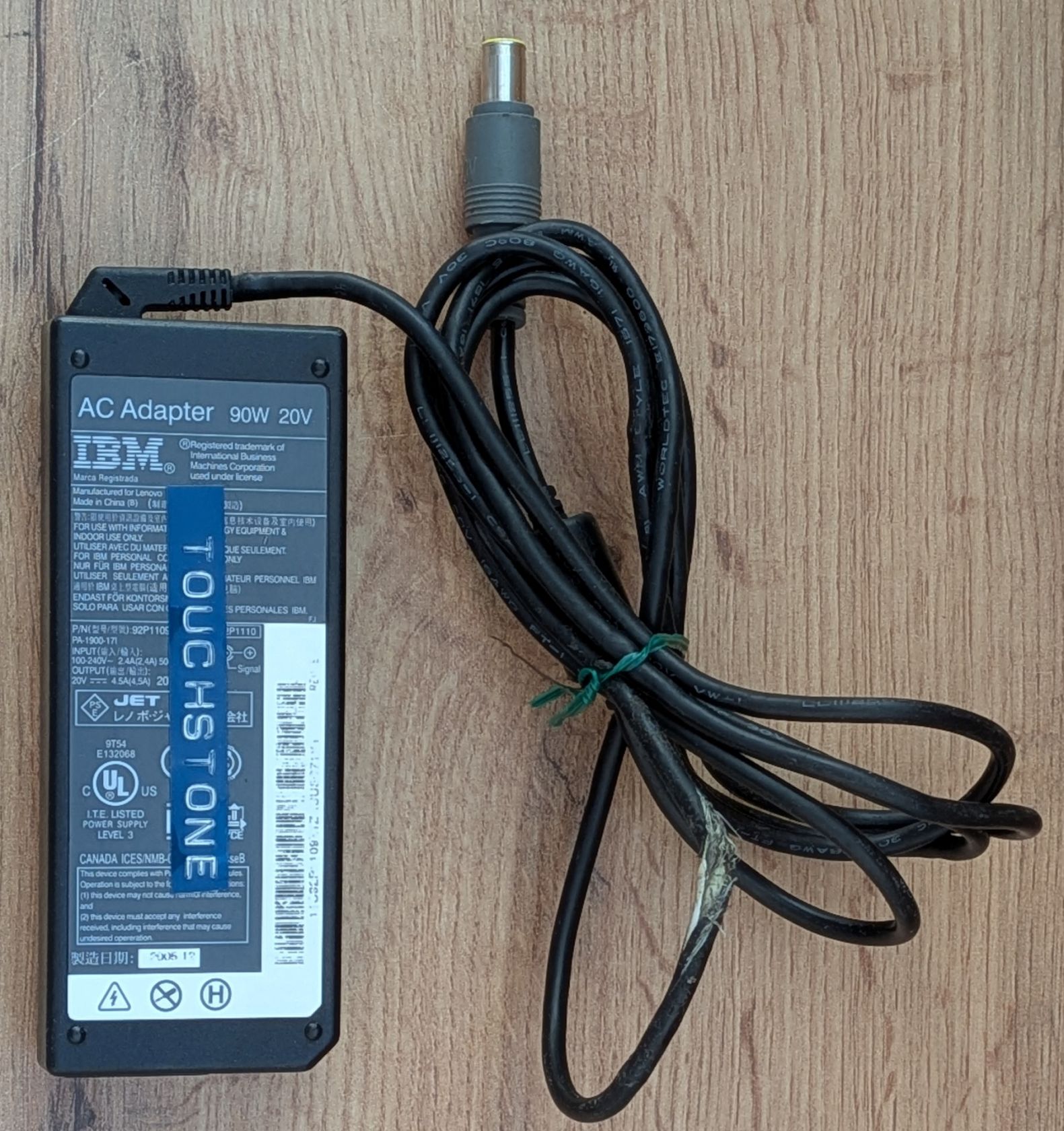 Блок живлення для ноутбука Lenovo PA-1900-17L 20V 4.5A - фото фото фото 1