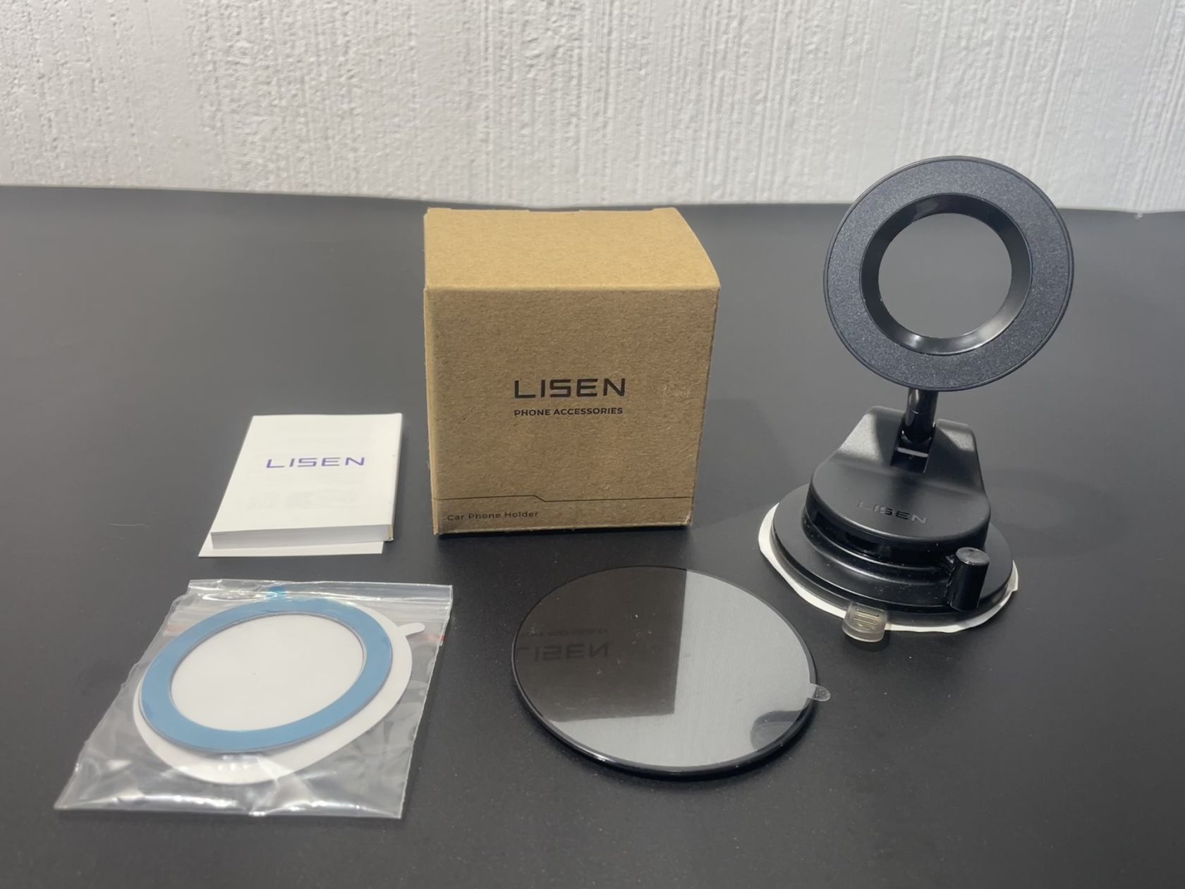 Лот№5167. Кріплення для телефона автомобільне LISEN A608  ,привезено з Німеччини. - фото фото фото 1