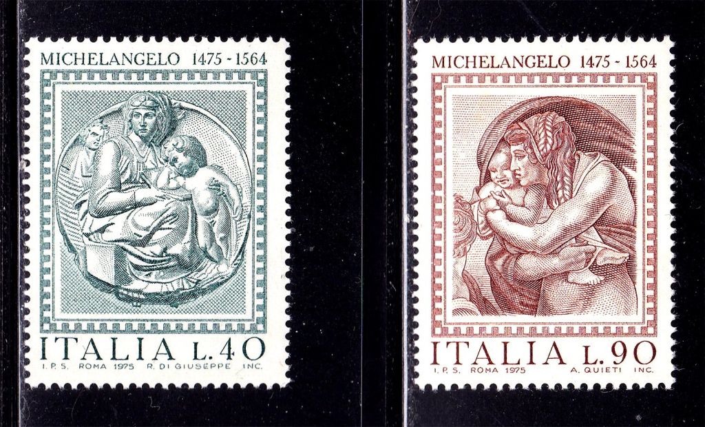 Италия  1975 г  MNH  -  ИСКУССТВО - фото фото фото 0