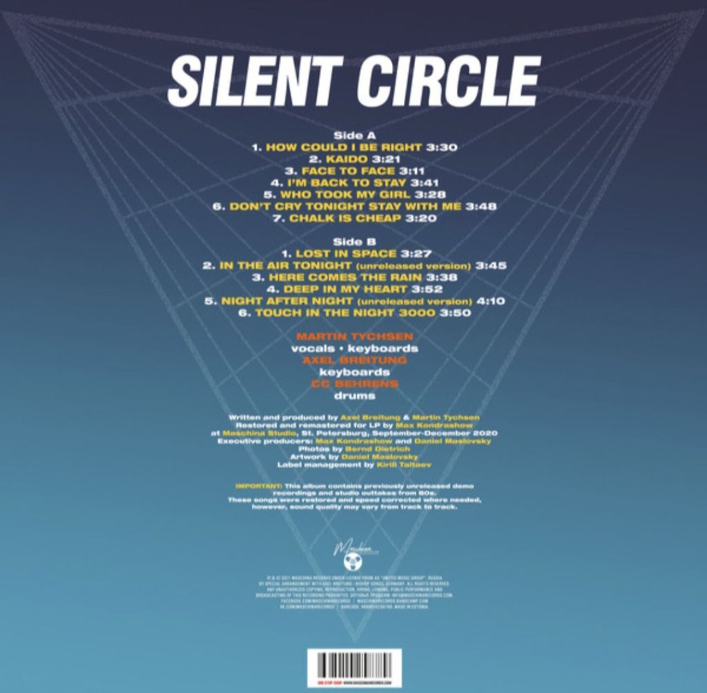 Silent Circle – Chapter Italo Dance - 2018.  (LP). 12. Vinyl. Пластинка. Europe. S/S. - фото фото фото 1