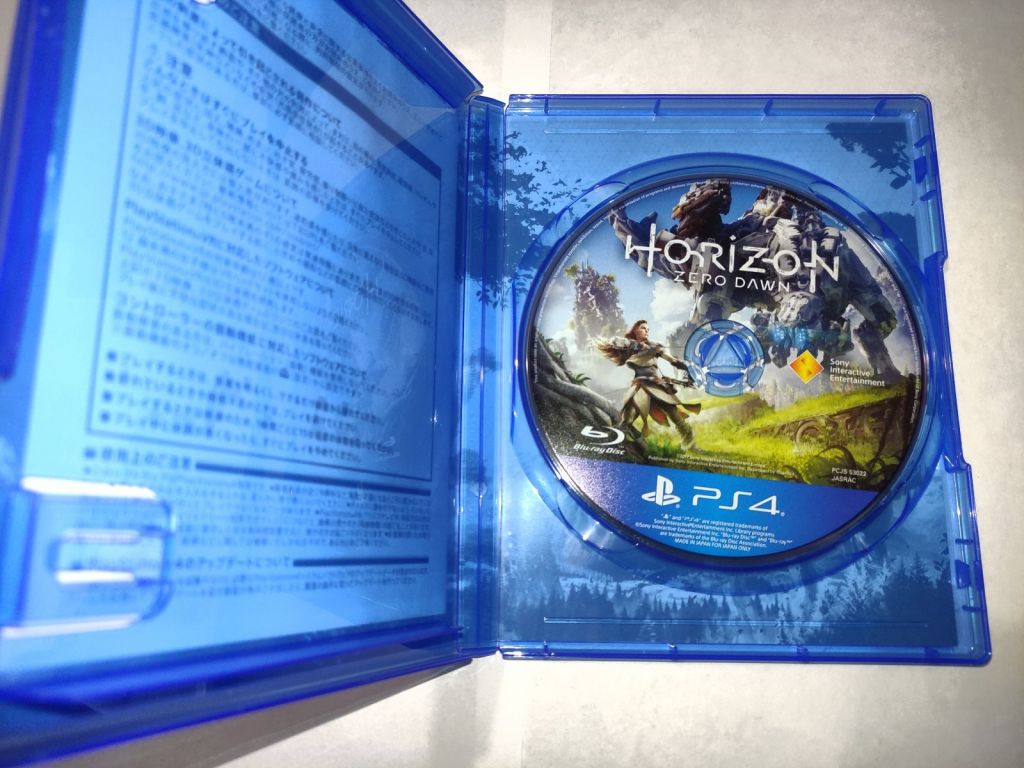 Horizon Zero Dawn PS4 Playstation 4 б/в Японія  (Англійська мова) - фото фото фото 1