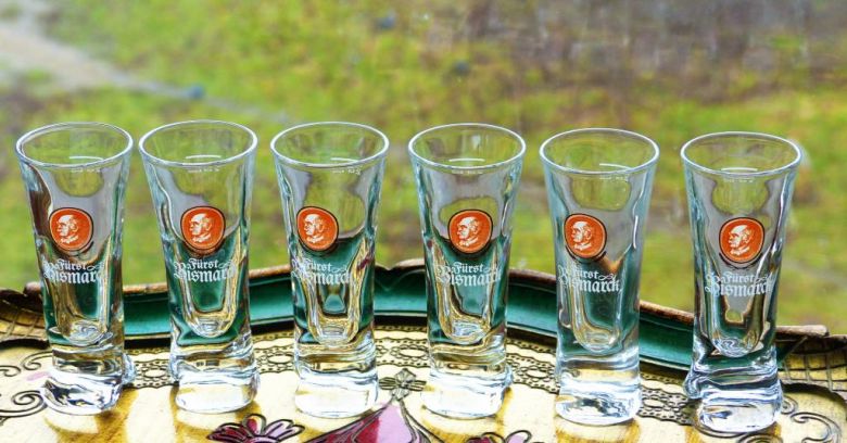* 2 шт. рюмки Германия - FURST BISMARCK GLAS - фото фото фото 2