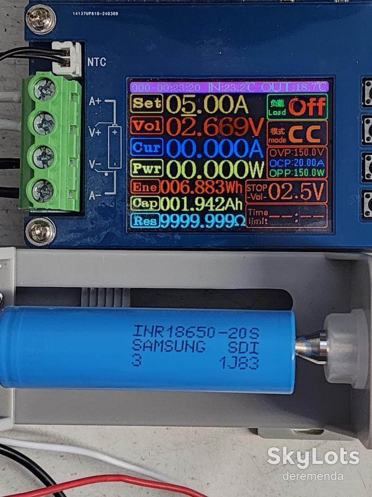 Samsung 20s inr18650 2000mAh 30A - фото фото фото 1