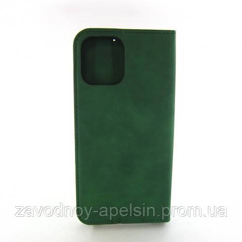 Чехол книжка iPhone 12 Pro Max Premium Case (зеленый) - фото фото фото 1