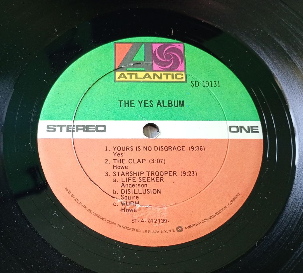 YES The Yes Album LP  EX-/EX - фото фото фото 3