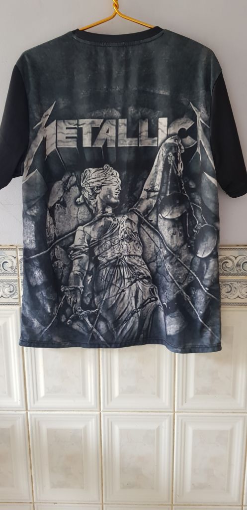 Футболка "Metallica"  (100% polyester, XL, China) - фото фото фото 1