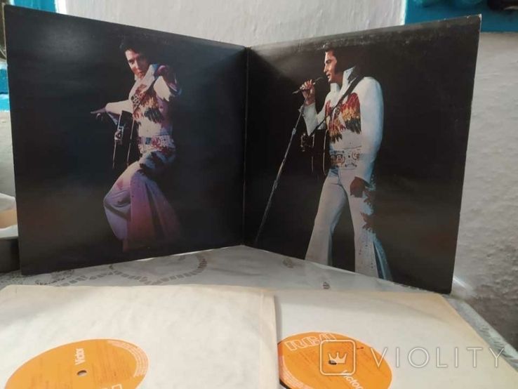Вініл платівка Elvis in Concert 2 LP 1977 р. - фото фото фото 9