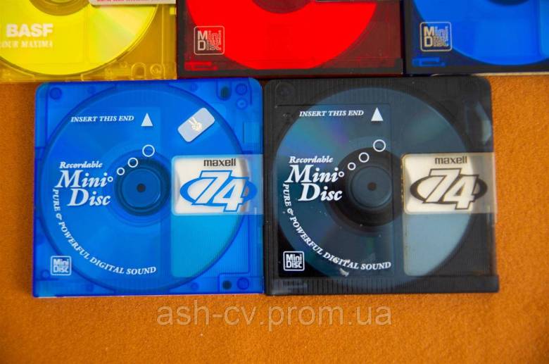 Диск, MD, Mini Disc, Sony, Maxell, BASF, Ціна за 1 шт - фото фото фото 2