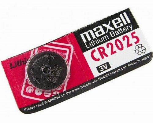 Батарейка Maxell CR2025 для велоком&amp;#039;ютера (BAT034) - фото фото фото 0