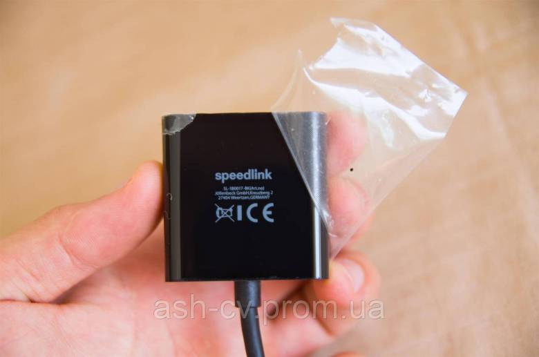 Адаптер USB-C-HDMI (Speedlink SL-180017-BK) - фото фото фото 4