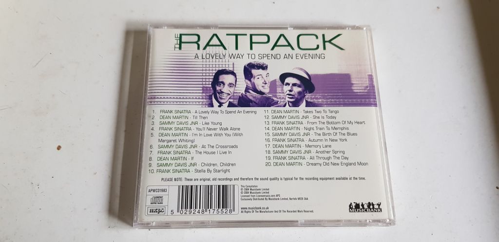 The Ratpack A Lovely Way To Spend An Evening CD фірмовий - фото фото фото 1