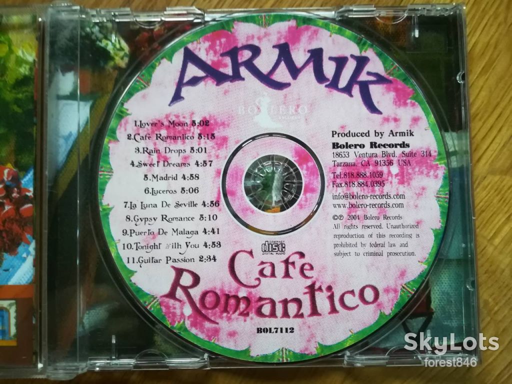 Armik-Cafe Romantico-состояние: 5 - фото фото фото 6