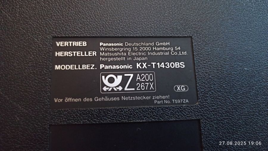 Магнитофон автоответчик. Панасоник - фото фото фото 2
