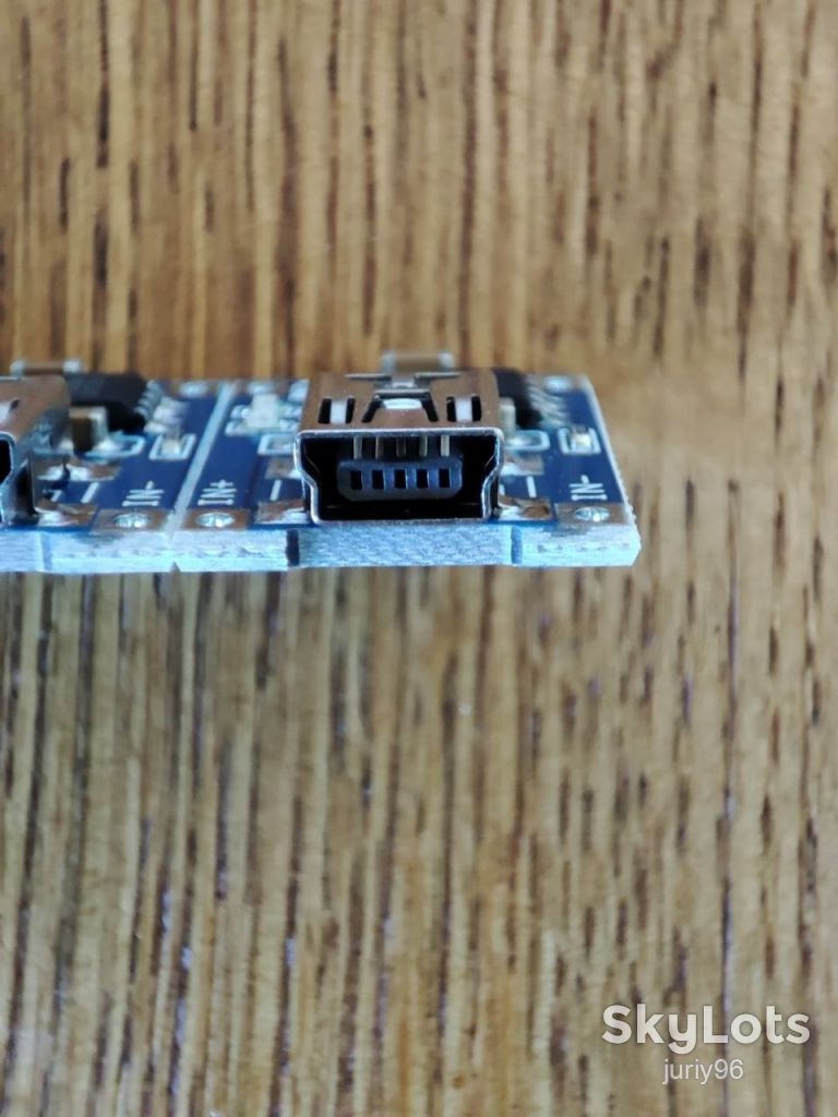 Плата заряда TP4056 TC4056A контроллер заряда Li-Ion 18650_miniUSB - фото фото фото 2