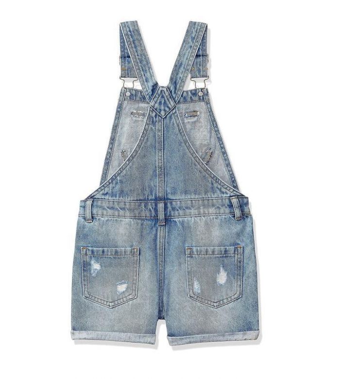 Джинсовий комбінезон шорти dungaree - фото фото фото 0