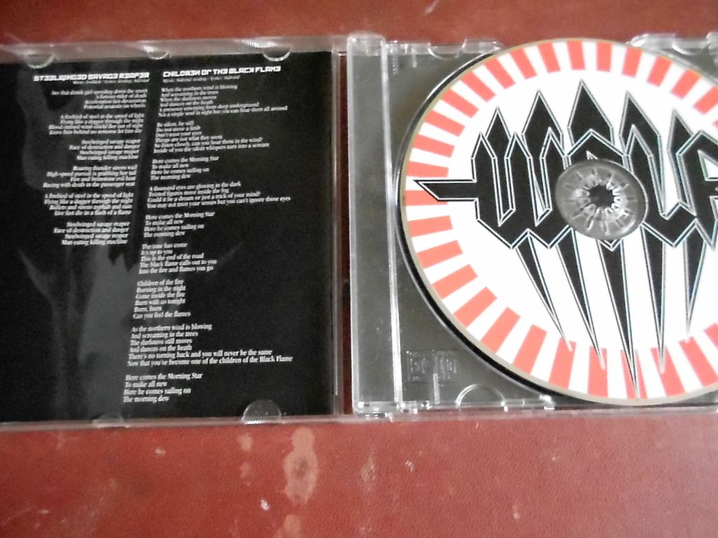 Wolf The Black Flame CD фирменный б/у - фото фото фото 2