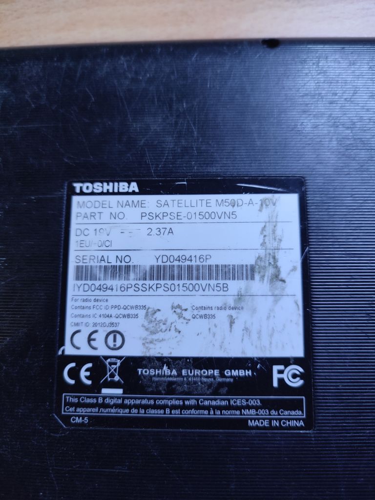 Кришка сервісна Toshiba Satellite M50D-A-10V - фото фото фото 2