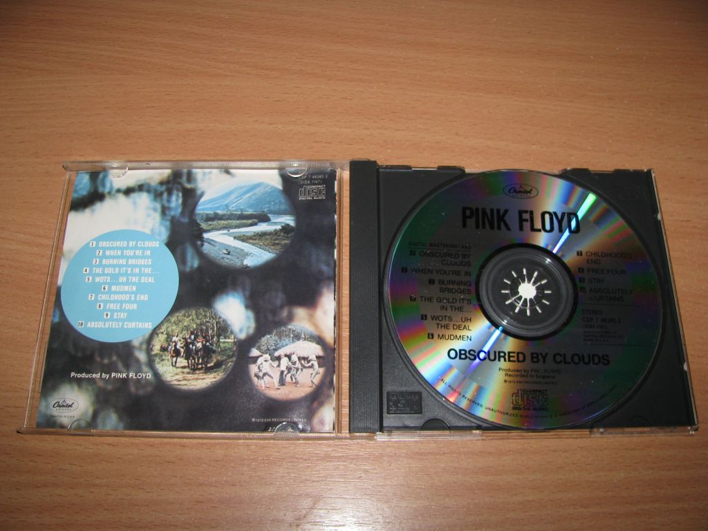 PINK FLOYD - Obscured By Clouds  (1989 Capitol USA) - фото фото фото 1
