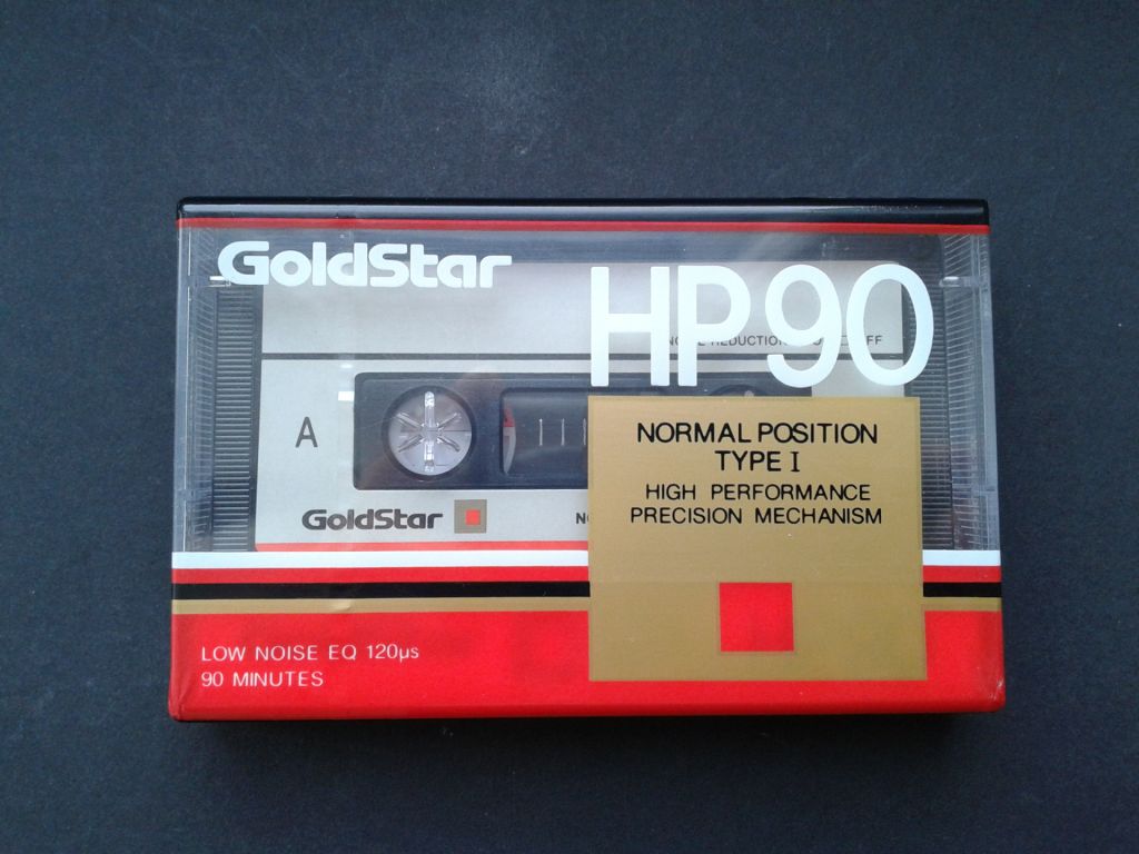 Аудиокассеты GoldStar HP 90 - фото фото фото 0