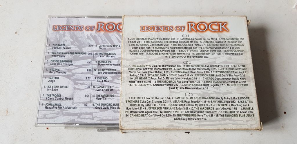 Legends Of Rock 3CD фірмовий - фото фото фото 1