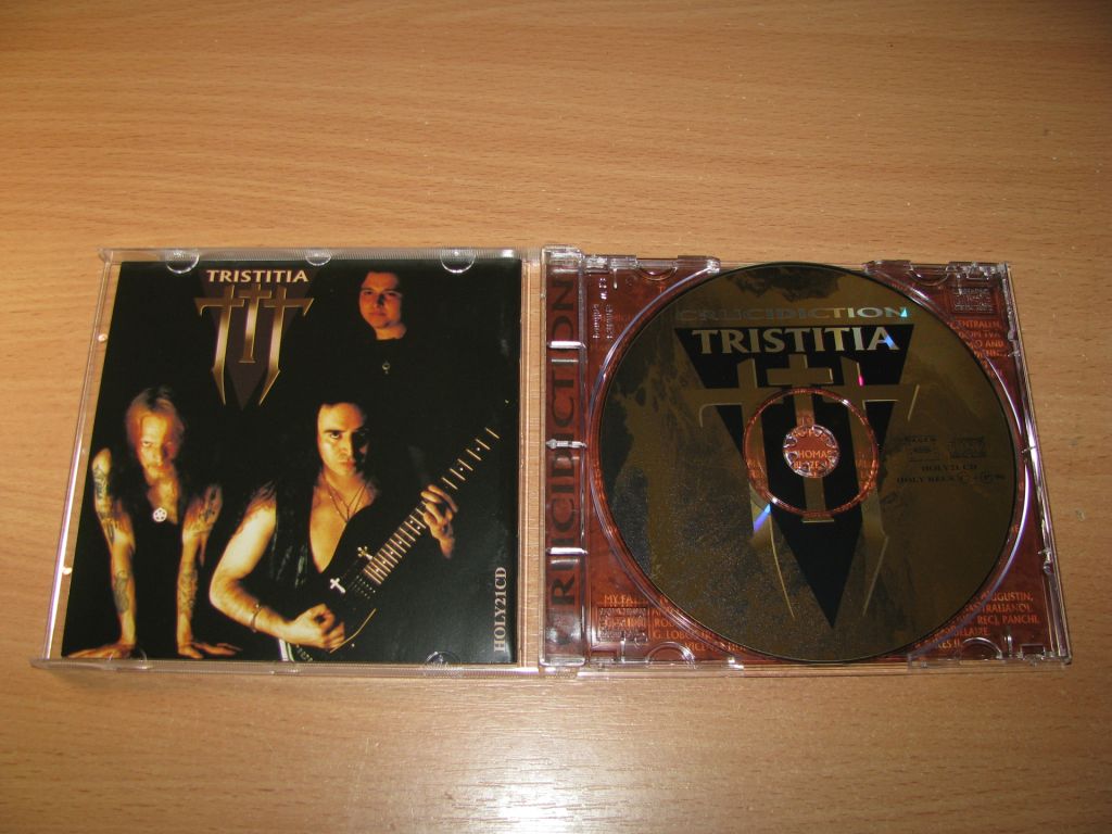 TRISTITIA - Crucidiction   (1996 HOLY 1st press) - фото фото фото 1