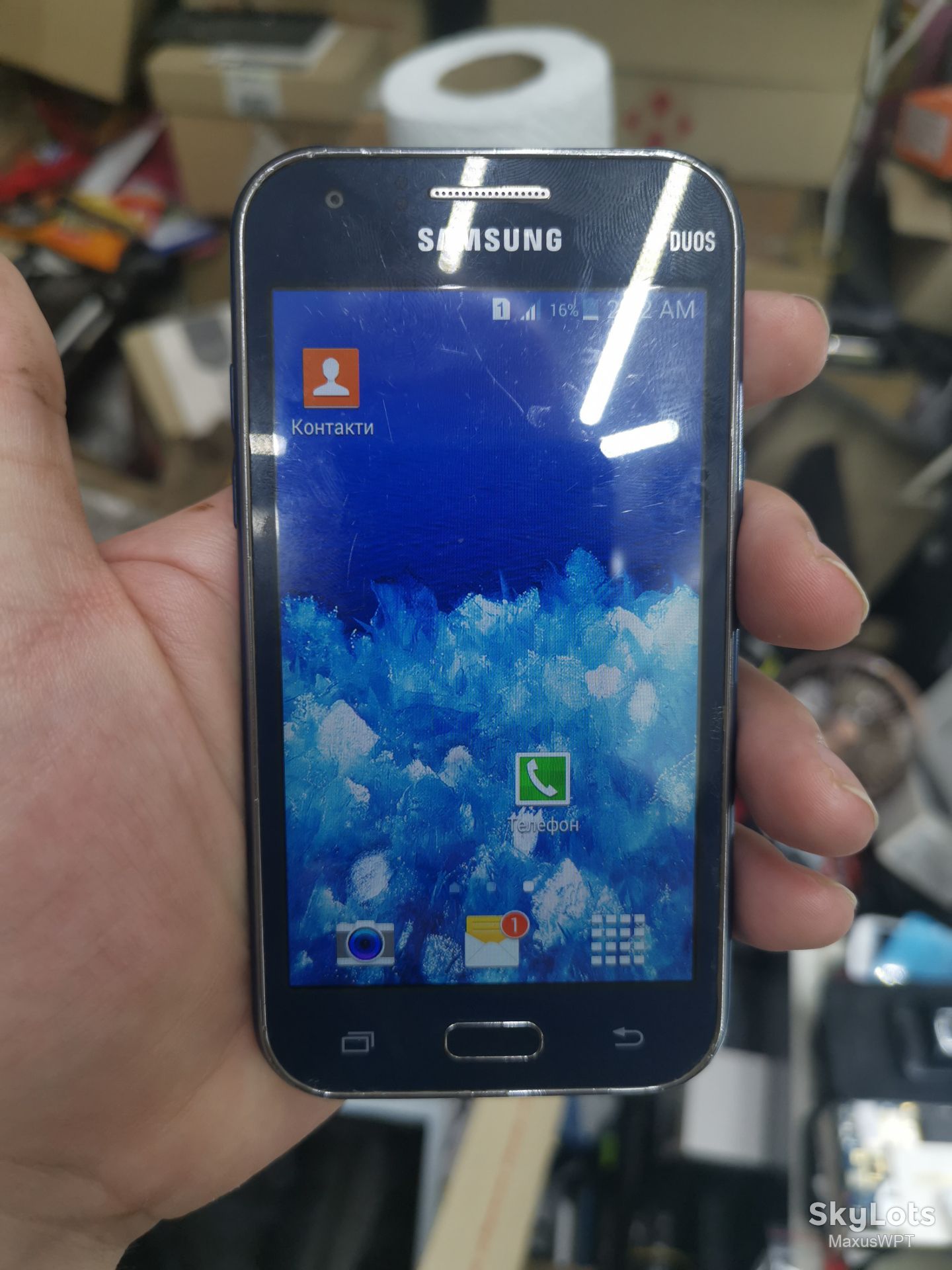 #375 Sklad Samsung  j100  blue - фото фото фото 0