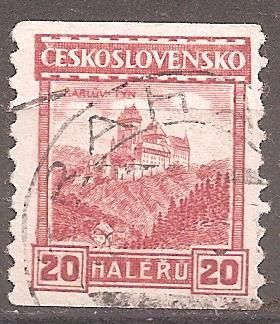 Чехословакия 1927 Sc.141 гаш. без водяного знака - фото фото фото 0