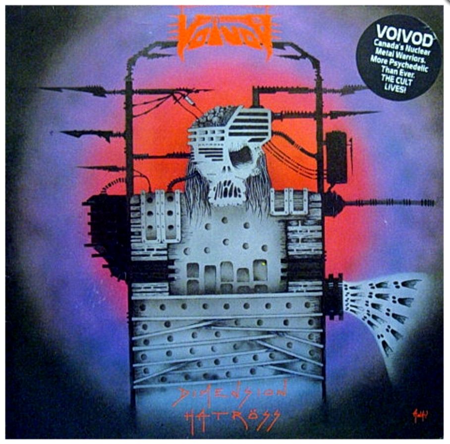 Voivod - Dimension Hatross - 1988.   (LP). 12. Vinyl. Пластинка. Germany. - фото фото фото 0