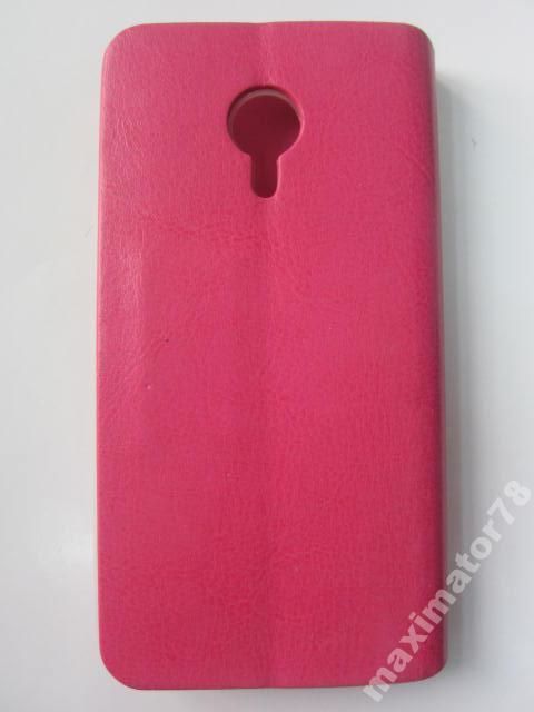 ЧЕХОЛ КНИЖКА ПОДСТАВКА FLIP COVER Meizu MX4 роз - фото фото фото 1
