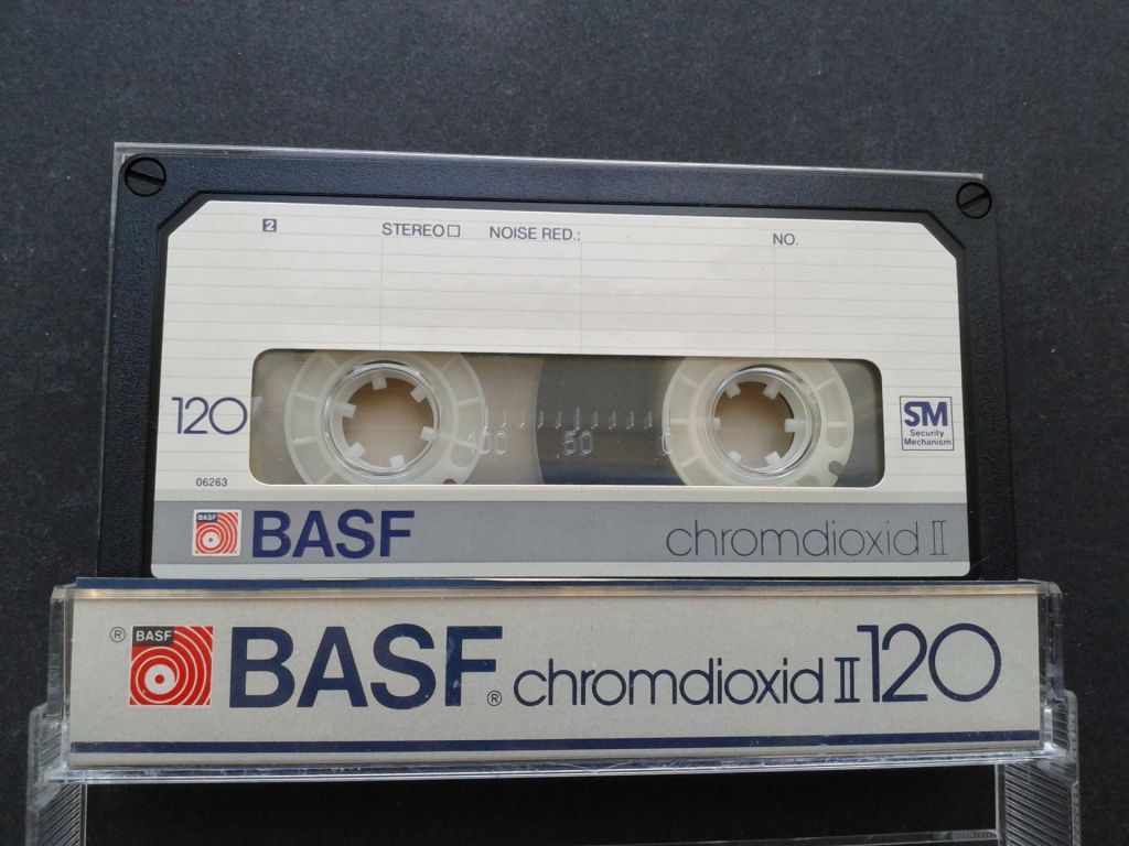 Аудиокассета BASF Chromdioxid II 120 - фото фото фото 0