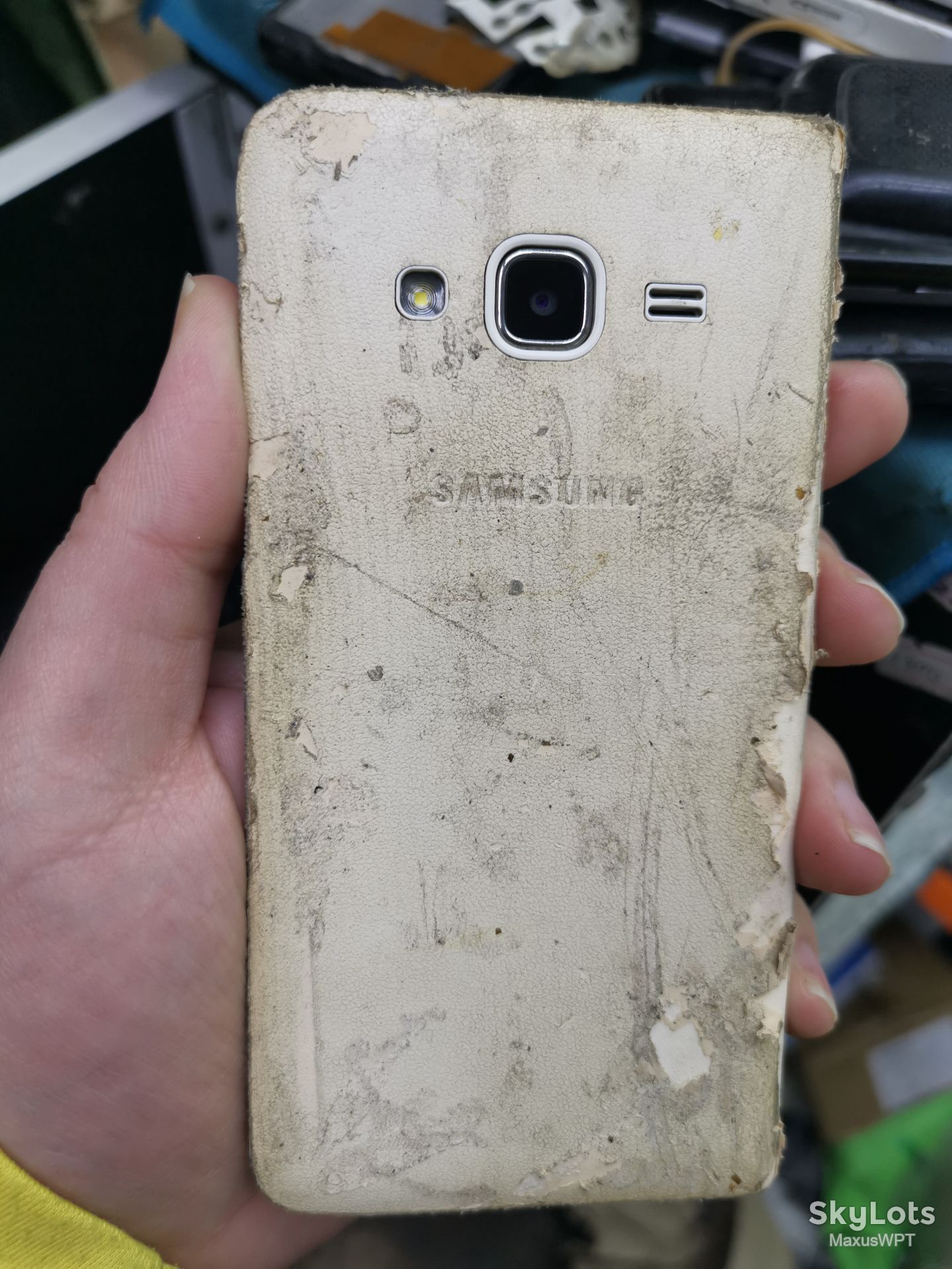 #1936  sklad Samsung  J320 white cover - фото фото фото 2