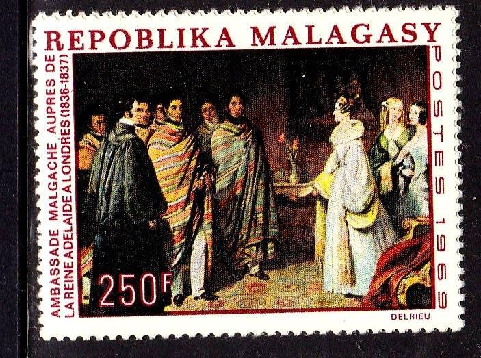Искусство . Мадагаскар  1969 г MNH - фото фото фото 0