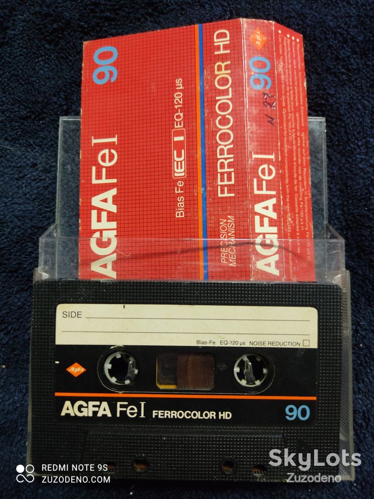 Б/У Аудио кассета AGFA FeI 90 - фото фото фото 2
