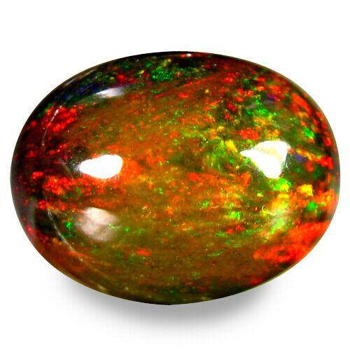 Кабошон опал 2.34 Ct     10 x 8 mm - фото фото фото 0