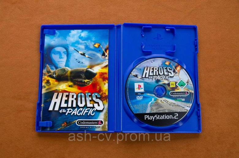 Диск для Playstation 2, гра Heroes of the Pacific - фото фото фото 3